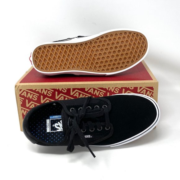 🌿Sale🌿 Vans Chima Ferguson Pro Black Canvas Low Sneaker Men Size 9 VN0A38CF6BT - Picture 2 of 11